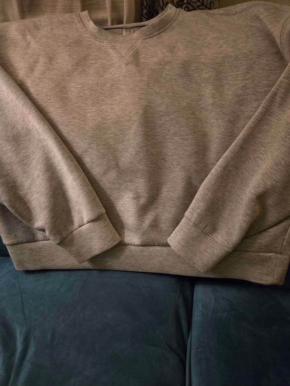Spanx AirEssentials Grey Crewneck Sweatshirt Size 1X
